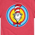 thumbnail image 3 of Dr. Seuss - Cat In Hat Smile - Toddler And Youth Short Sleeve Graphic T-Shirt, 3 of 6