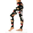 thumbnail image 2 of Just Love Ugly Christmas Holiday Leggings 401583-10338-2X (Black - Mixed Holiday, Small), 2 of 3
