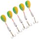 thumbnail image 1 of Cuchara de pesca Sharpla 5 uds Señuelos de lentejuelas Metal Artificial, 1 of 8