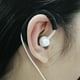 thumbnail image 3 of 2 Pares 4 UNIDS Soft Silicone Noodles Cable Earhook Clip para los Oídos Ear Round Hook Gancho d MABOTO Gancho para la oreja, 3 of 5