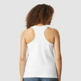 thumbnail image 4 of Gildan Women’s Softstyle CVC Racerback Tank Top Semi-Fitted Sleeveless Shirt for Women White S-2XL, 4 of 5