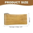 thumbnail image 2 of Uxcell Ruban de Réparation Grain de Bois Auto-Adhésif, Patch de Réparation Grain de Bois Réaliste Multi-Usage pour Meubles Teck Jaune 33'x 3 Pouces, 2 of 7
