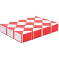 thumbnail image 2 of Magic Snake Twist Puzzle 48 Wedges Magic Ruler Twisty Toy Collection (Red), 2 of 5