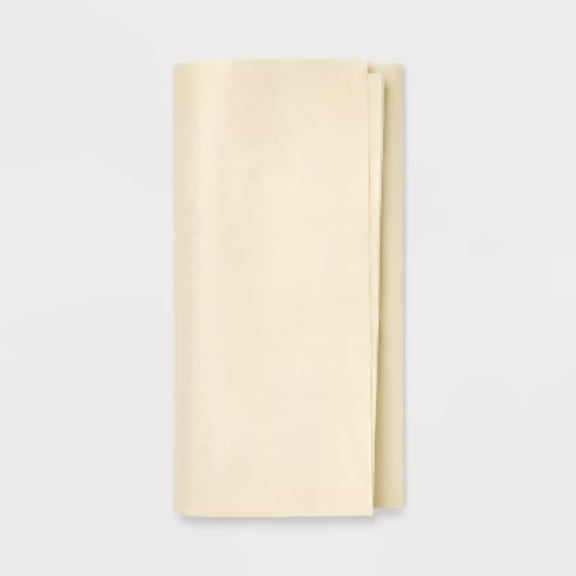 8ct Pegged Gift Packaging Tissues Solid Cream - Spritz