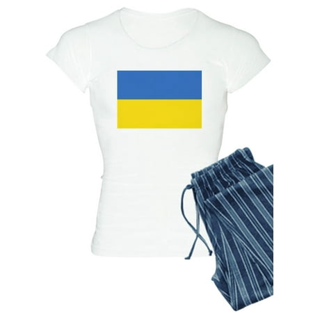 

CafePress - Ukraine Flag Pajamas - Women s Light Pajamas