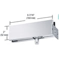 thumbnail image 4 of CRL PH34BS Brushed Stainless Wall Mounted Transom Patch With 1NT300 Insert, 4 of 5