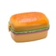 thumbnail image 5 of Fiambrera para microondas Bento Box con forma de hamburguesa, contenedor de almacenamiento de alimentos dividido portátil reutilizable para niñas y ni Rectángulo Macarena Contenedores de almuerzo, 5 of 8