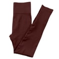 thumbnail image 6 of QIbmong Legging for Women High Waist Stretchy Yoga Pants Seamless Butt Lift Casual Gymwear Tight Trousers(M,Brown), 6 of 7