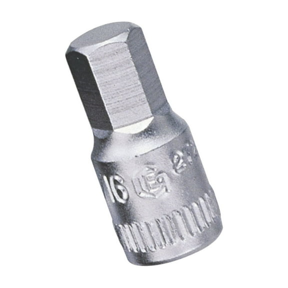 Genius Tools 1/4" Dr. 3mm Hex Head Hand Socket - 232803