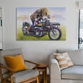 thumbnail image 6 of David Mann Motorcycle Art Gnghost Rider Prints Poster (52) Posters Wall Art Painting Canvas Gift Living Room Prints Bedroom Decor Poster Artworks 12x18inch(30x45cm), 6 of 6