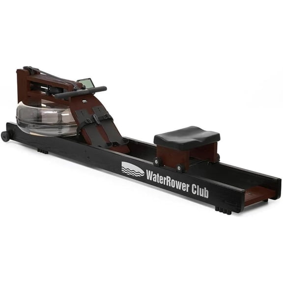 WaterRower Club Rowing Machine with S4 BLE Monitor | USA Made Water Rower | Original Handcrafted Erg Row Machine for Home Use & Gym