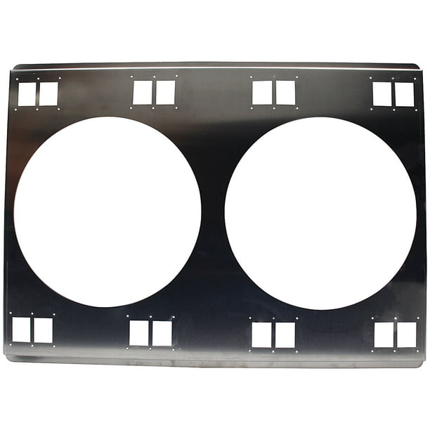 ALLSTAR PERFORMANCE ALL30064 Radiator Shrouds Aluminum Fan Shroud 253/4x183/4 Dual 12