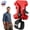 Red, variant on Power Tool Holster, Self-Locking Security System & Quick Release Belt Clip, for Drills Screwdrivers Electricians Contractors DIY Work