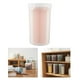 thumbnail image 3 of Contenedores de almacenamiento de alimentos con divisores desmontables y dispensador con tapa giratoria de 360 ​​grados Rosado, 3 of 9