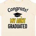 thumbnail image 4 of Inktastic Congrats My Aunt Graduated with Cap Boys or Girls Toddler T-Shirt, 4 of 5