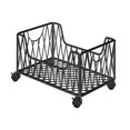 thumbnail image 2 of yuksok Rolling Utility Cart Practical File Organizer for Dorm Classroom Living Room M, 2 of 9
