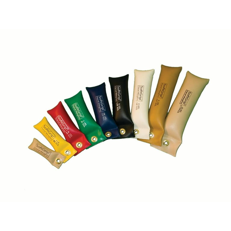 CanDo¨ SoftGrip¨ Hand Weight - 1.5 lb - Red - pair CanDo¨ SoftGrip¨ Hand Weight - 1.5 lb - Red - pair