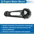 thumbnail image 4 of Unique Bargains 1 Pcs No.113601HC0C/113601HC3C Montaje del motor para Nissan Note E2 HE12 HR12DE EM57 2017-2020 para Nissan Almera 2014-2019 Montajes del motor traseros, 4 of 7