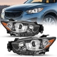 thumbnail image 1 of For 2013 2014 2015 2016 Mazda CX-5 CX5 Factory Halogen Headlight Lamp Pair LH+RH, 1 of 6