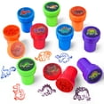thumbnail image 1 of caja de 10 sellos infantiles surtidos e impresiones autoentintables para manualidades., 1 of 5