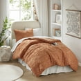 thumbnail image 3 of Regency Heights Twin/Twin XL Comforter Set Orange, 2 Pieces Geometric Tufted Comforters Twin/Twin XL Size, Solid Bedding Comforters Sets, Gift for Mother's Day, 3 of 11