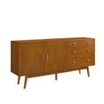 thumbnail image 4 of Mid Century Modern 3-Drawer and 2-Door Acorn Sideboard by Walker Edison, 4 of 15