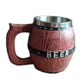 thumbnail image 3 of Taza de Madera de Estilo Creativa, Taza de Café Y Cerveza, Taza de Té, Regalo de Navidad para Hombres, 3 of 9