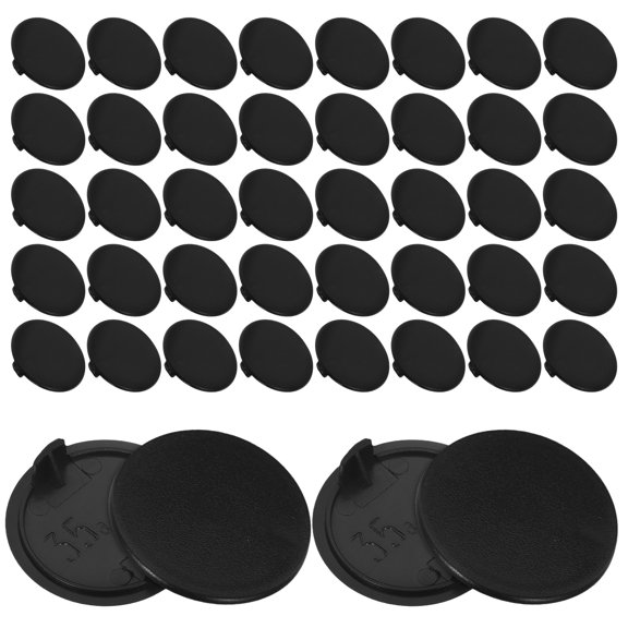 50pcs Covers for Desktop Cabinet Furniture Screw Peg Shelf Plugs Small Caps Kitchen Wardrobe