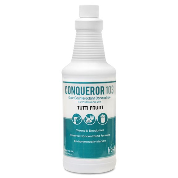 32 oz. Conqueror 103 Odor Counteractant Concentrate - Tutti-Frutti (12/Carton)