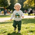 thumbnail image 5 of Hudaneo 2-Piece Boys Tractor Graphic Hoodie and Jogger Pants for Fall Season, 5 of 6