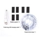 thumbnail image 5 of Soidarity Luz LED inteligente para rueda de bicicleta, lámpara de radios con sensor de de buena resistencia, luces de colores gruesos, Ciclismo Sentido de luz/choque Soidarity OD028294-01, 5 of 6