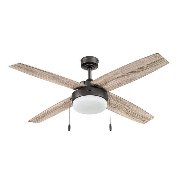 Honeywell Ruston 52" Bronze 4 Blade Ceiling Fan - Walmart ...