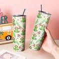 thumbnail image 4 of Frog Gifts for Women,Cute Green Kawaii Frog Mushroom 20 Oz Tumbler with Lid and Straw,Kawaii Frog Stuff/Decor/Accessories/Things, 4 of 6
