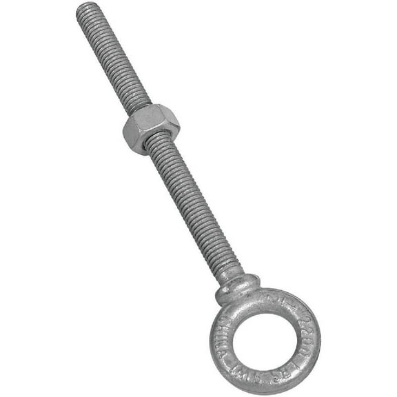 National Hardware N245-167 1/2 X 6 Galvanized Forged Steel Eye Bolt