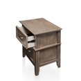 thumbnail image 5 of Bowery Hill Table de Chevet 2 Tiroirs en Chêne Vieilli, 5 of 5