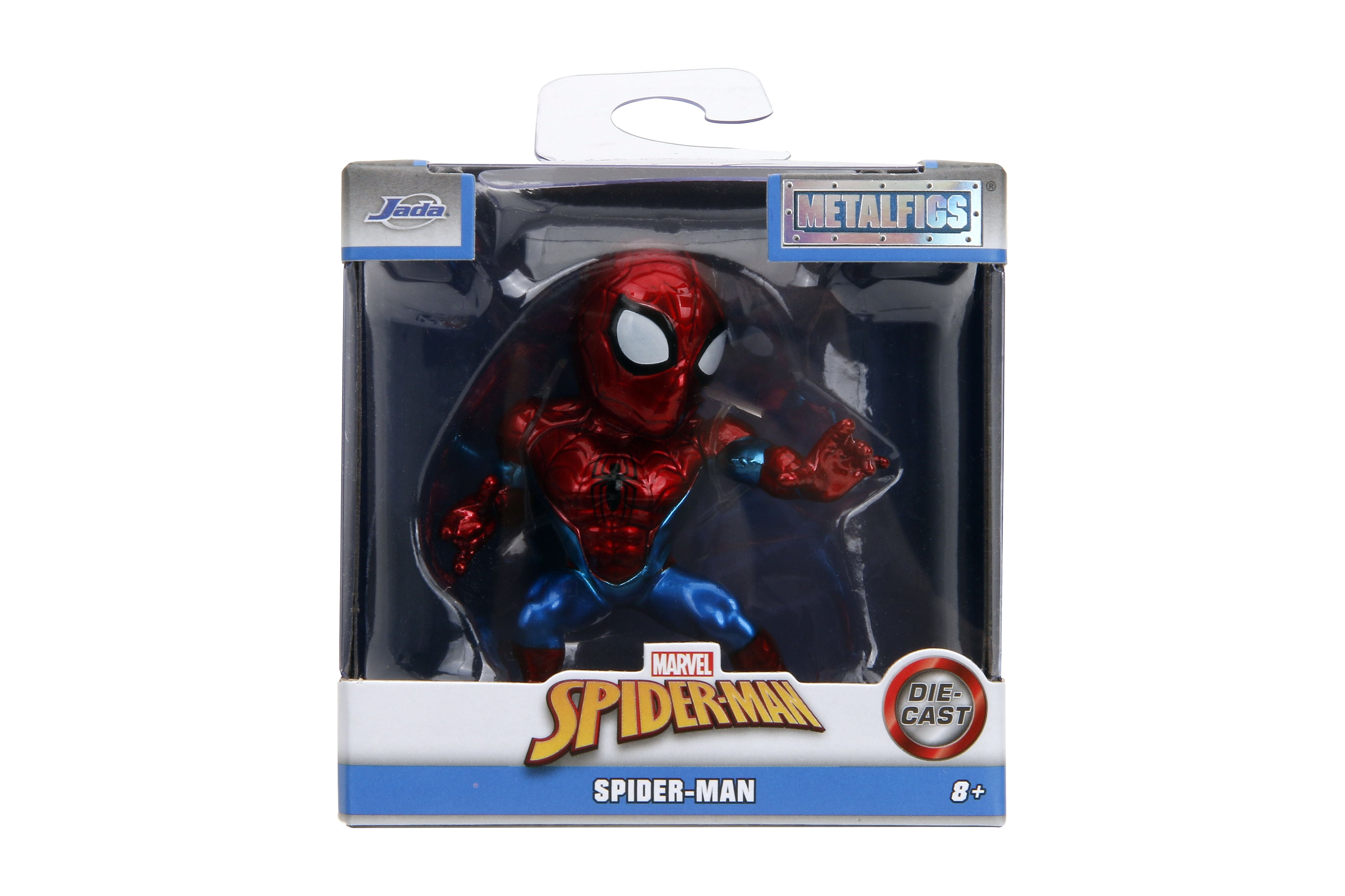 (2 pack) Marvel Spider-Man 2.5" Metal Figure, Spider-Man, Miles Morales, Spider-Man 2099, and Venom(One Piece, Styles May Vary)