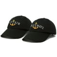 thumbnail image 4 of DALIX Matching Captain And First Mate Hat Set Embroidered Ball Cap in Black, 4 of 7