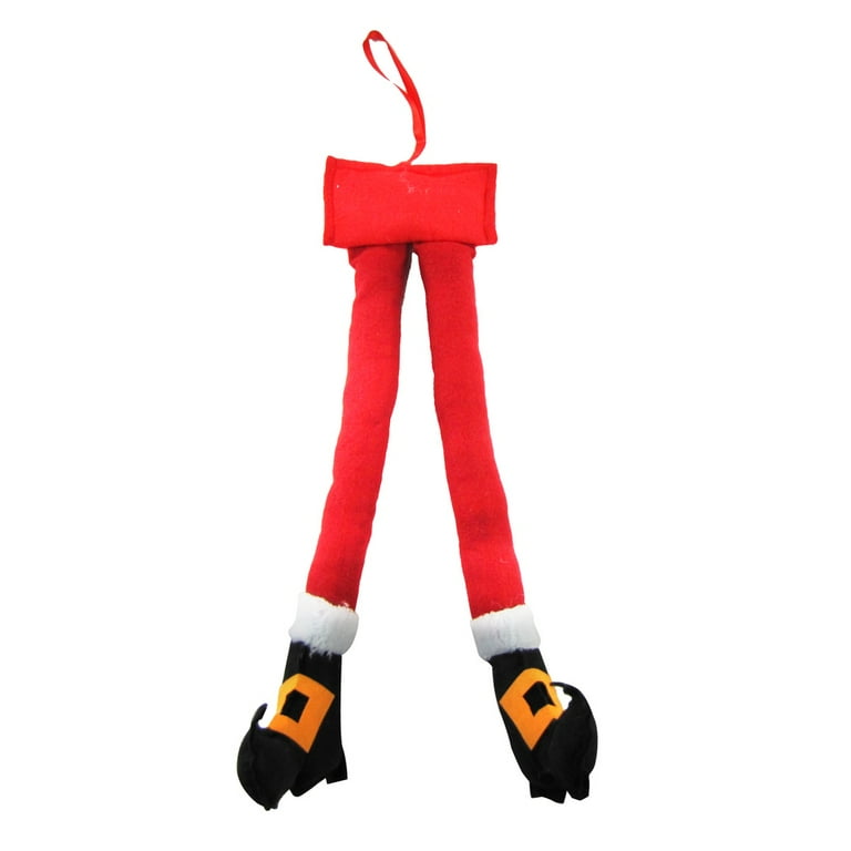 Funny Santa Claus Elf Legs 2pc Set Christmas Car Truck Home Hanging Xmas Decor Funny Santa Claus Elf Legs 2pc Set Christmas Car Truck Home Hanging Xmas Decor