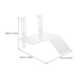 thumbnail image 2 of HONMEET Rampe Tortue Réglable Support Stable Acrylique Transparent pour Propriétaires d'Animaux 1Pcs, 2 of 8