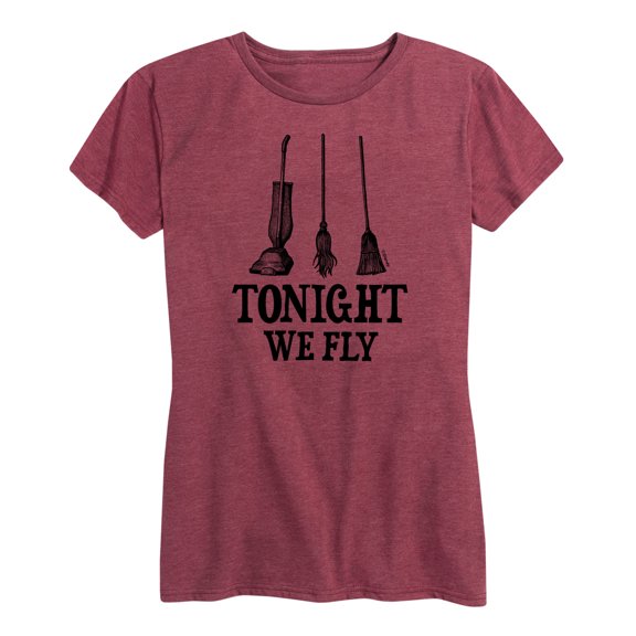Hocus Pocus - Tonight We Fly - Women's Short Sleeve Graphic T-Shirt