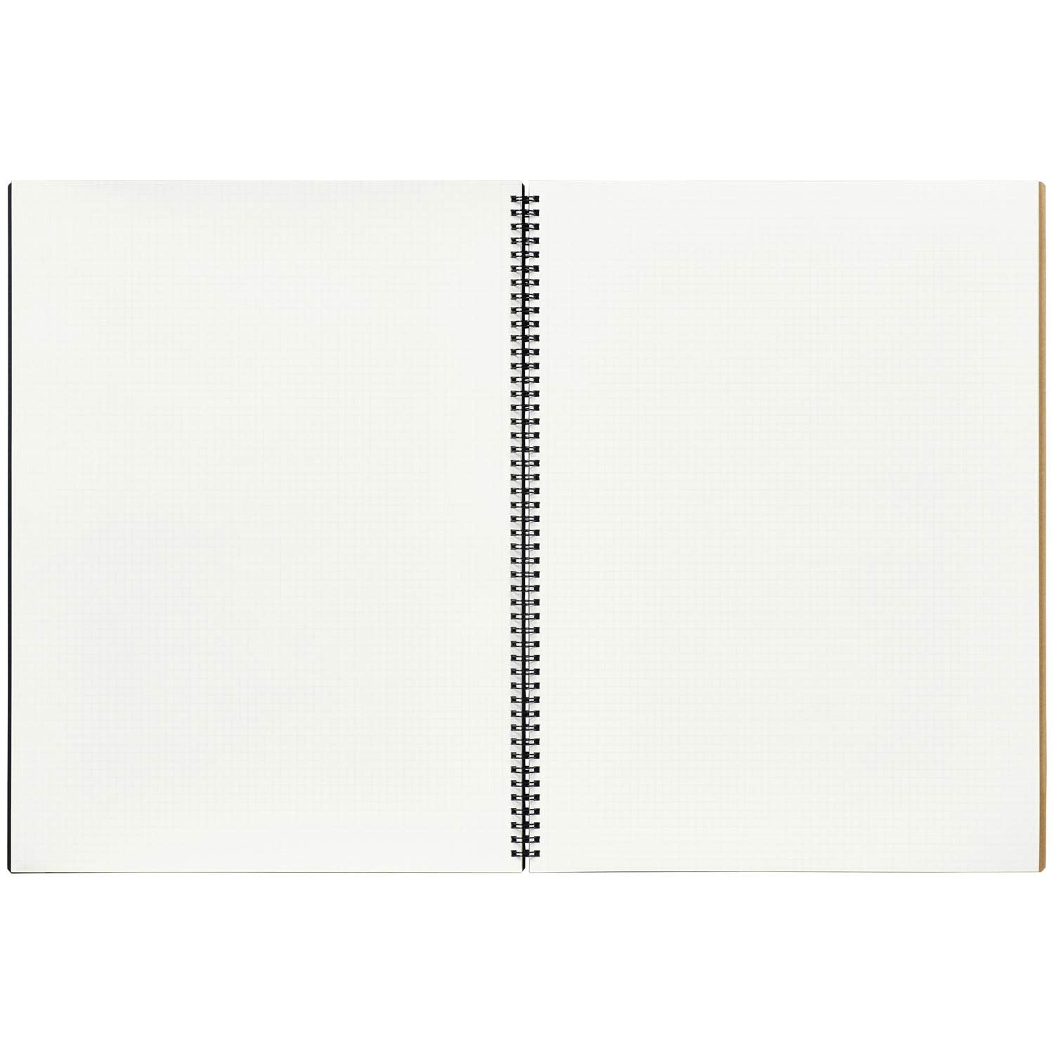 Maruman MNEMOSYNE Notebook 12.2 x 16.5 Inches (Horizontal A3), 5mm-squared, 70 Sheets (N167)