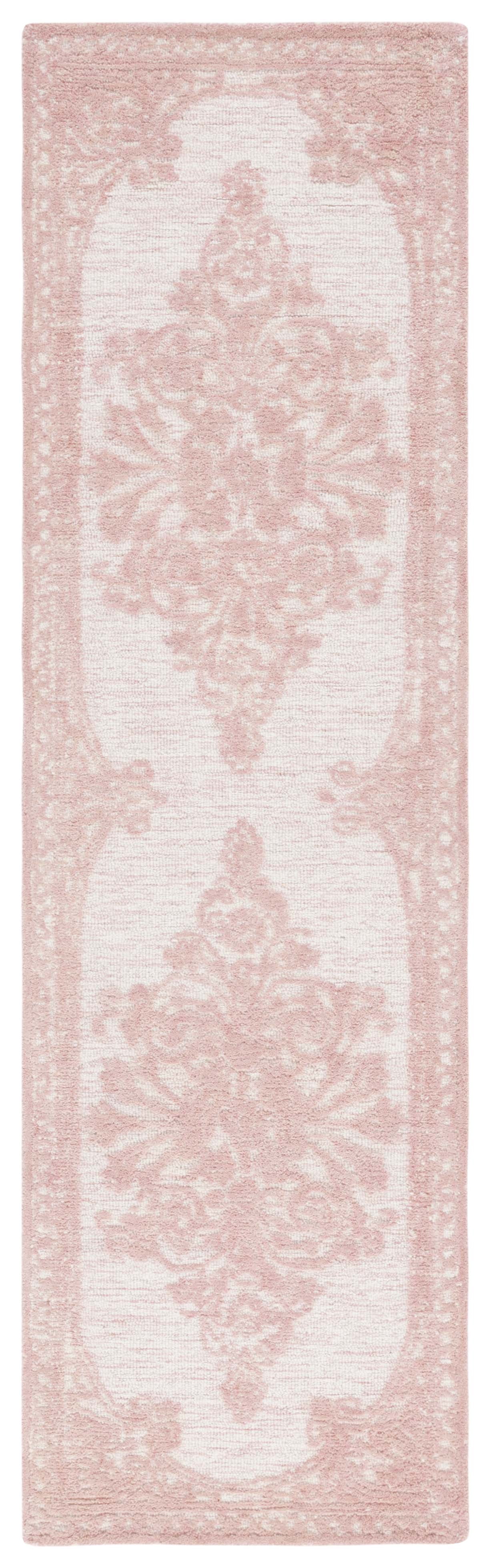 Safavieh Metro Gertrude Medallion Runner Rug, Pink/Ivory, 2'3" x 8'