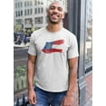 thumbnail image 2 of Grunge Flag Of Georgia Tee Men's -Image by Shutterstock, 2 of 4