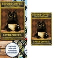 thumbnail image 2 of Riforla Before Coffee I Hate Everytone After Coffee I Feel Good About Hating Everyone Coffee Sign Kitchen Wall Present for Cat Lovers Coffee Lovers Hangs Coffee, 2 of 7