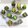 thumbnail image 2 of Luxshiny Planta Falsa Decorativa Verde Ideal Para Estantes Y Balcones Con Aspecto Natural, 2 of 4
