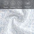 thumbnail image 5 of Blue Spring Floral Cloth Napkins, Summer Botanical Watercolor Washable and Reusable Dinner Napkins Set of 8, Table Napkin for Kitchen Party Birthday Wedding Hotel Housewarming 20"x20", 5 of 8