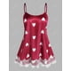 thumbnail image 3 of Conjunto Pijama Talla Extra Inserto Encaje Estampado Corazón Rosegal Pijamas y Batas Tallas Grandes, 3 of 5