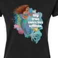 thumbnail image 3 of Disney - True Voice Lies Within - Juniors Fitted Graphic T-Shirt, 3 of 5