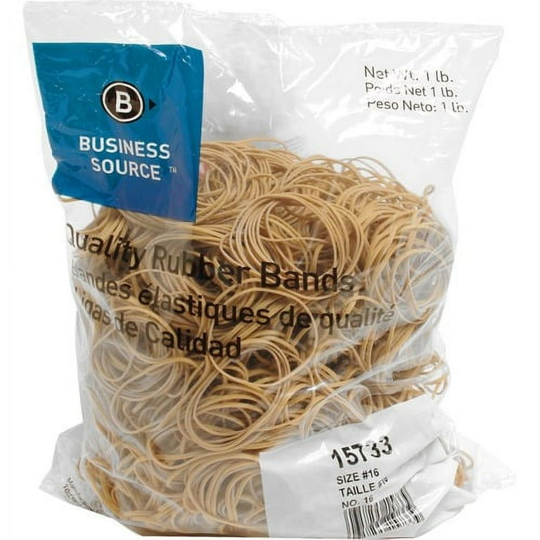 Business Source Quality Rubber Bands - Size: #16 - 2.5 Business Source Quality Rubber Bands - Size: #16 - 2.5