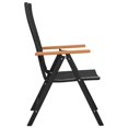 thumbnail image 3 of vidaXL Garden Chairs 4 pcs Poly Rattan Black, 3 of 4